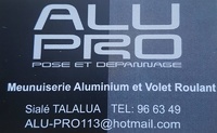 ALU PRO - Dépannage / Multi-Services - Menuiserie Alu/Bois/Pvc - Store / Volet roulant - iBat.nc