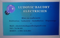 LUDOVIC BAUDRY - Dépannage / Multi-Services - Électricité Générale  - Conformités des installations éléctriques - iBat.nc