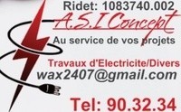 A.S.I CONCEPT - Dépannage / Multi-Services - Domotique/Maison connectée - Électricité Générale  - iBat.nc
